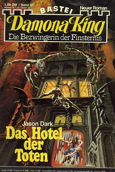 Damona King Nr. 50: Das Hotel der Toten