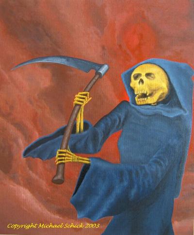 "Angriff des Schwarzen Tods" von Michael Schick