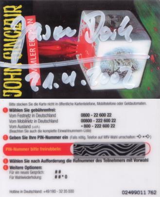 Die John Sinclair Calling-Card