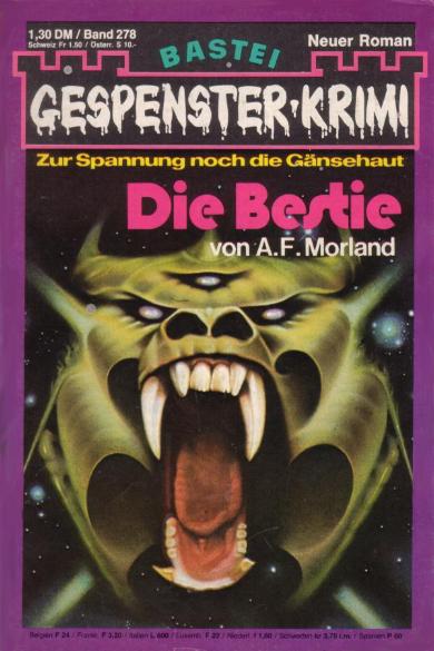 Gespenster-Krimi Nr. 278: Die Bestie