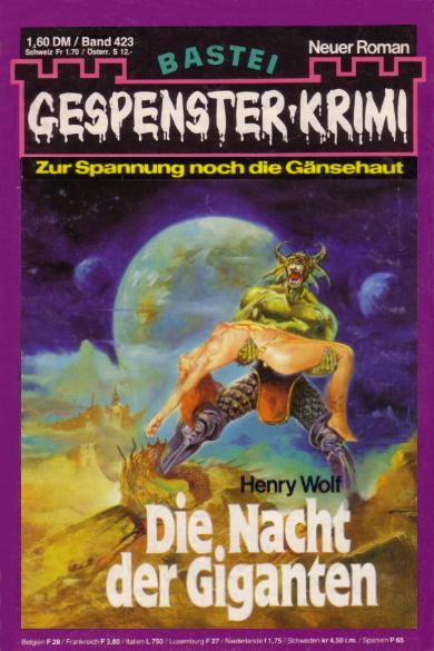 Gespenster-Krimi Nr. 423: Die Nacht der Giganten