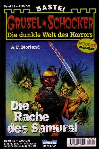 Grusel-Schocker Nr. 42: Die Rache des Samurai (A.F. Morland)