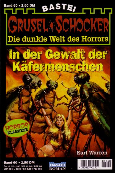 Grusel-Schocker Nr. 60: In der Gewalt der K&auml;fermenschen