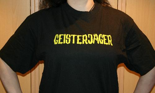 T-Shirt mit dem Aufdruck "Geisterj&auml;ger"