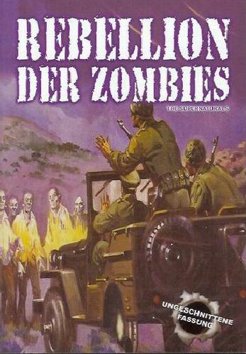 "Rebellion der Zombies" - DVD Cover
