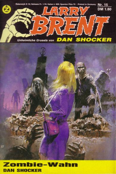 Larry Brent Nr. 15: Zombie-Wahn