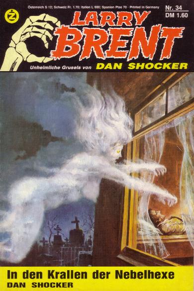 Larry Brent Nr. 34: In den Krallen der Nebelhexe