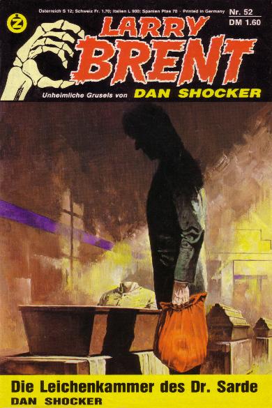 Larry Brent Nr. 52: Die Leichenkammer des Dr. Sarde