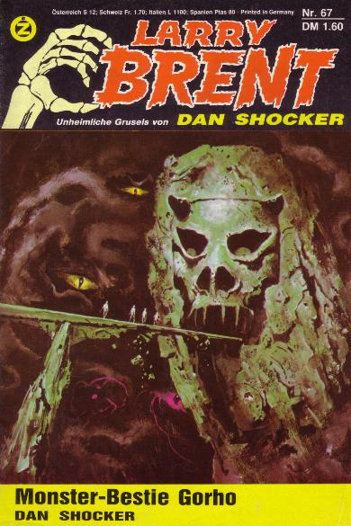 Larry Brent Nr. 67: Monster-Bestie Gorho