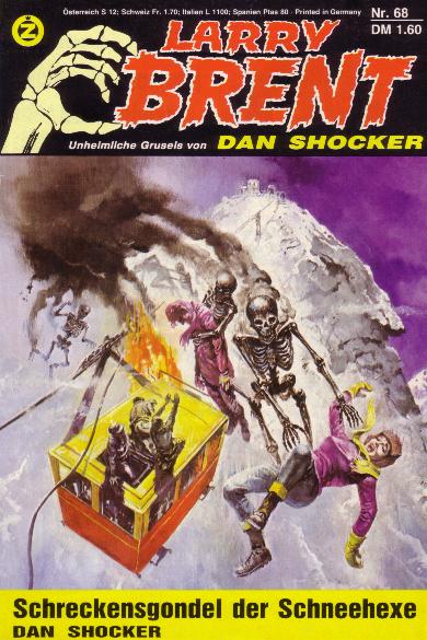 Larry Brent Nr. 68: Schreckensgondel der Schneehexe