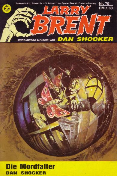 Larry Brent Nr. 70: Die Mordfalter