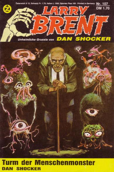 Larry Brent Nr. 107: Turm der Menschenonster