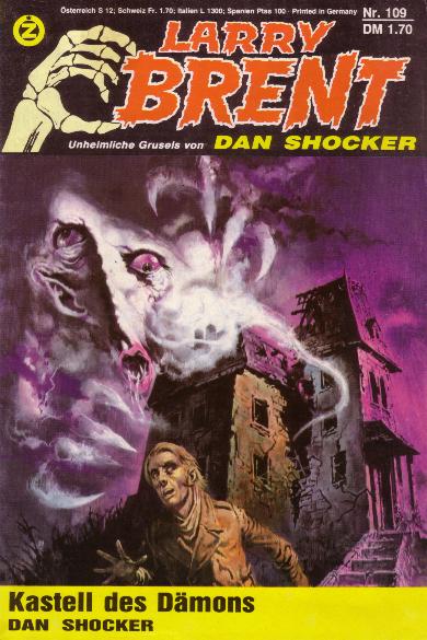Larry Brent Nr. 109: Kastell des D&auml;mons