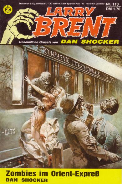 Larry Brent Nr. 110: Zombies im Orient-Expre&szlig;