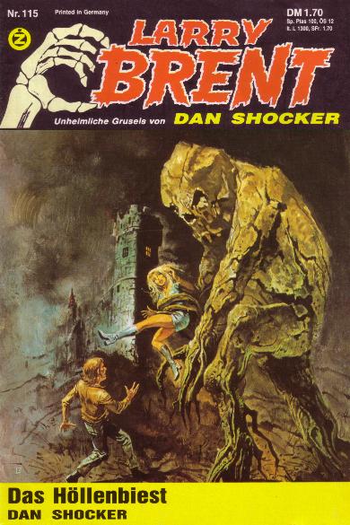 Larry Brent Nr. 115: Das H&ouml;llenbiest