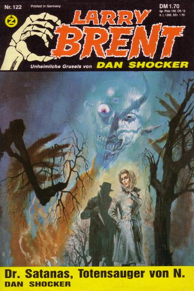 Larry Brent Nr. 122: Dr. Satanas, Totensauger von N.