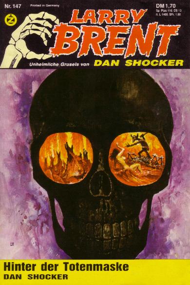 Larry Brent Nr. 147: Hinter der Totenmaske