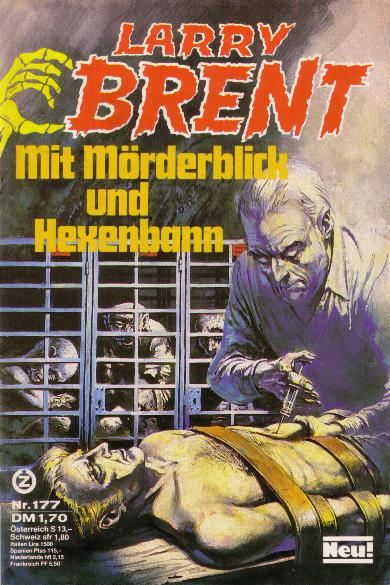 Larry Brent Roman Nr. 177: Mit M&ouml;rderblick und Hexenbann