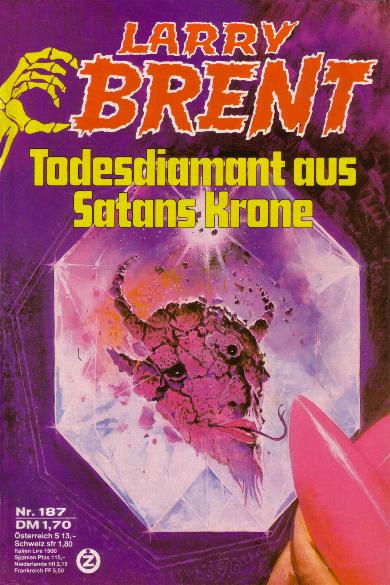 Larry Brent Nr. 187: Todesdiamant aus Satans Krone