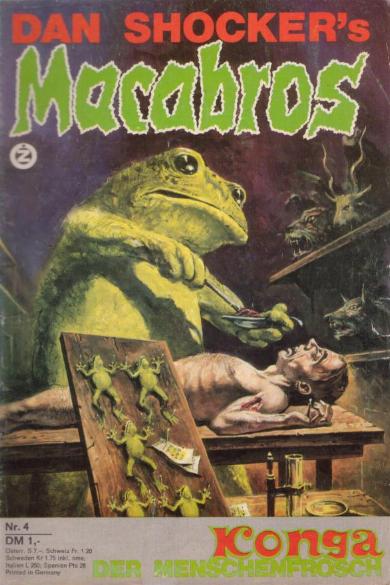 Macabros Nr. 4: Konga, der Menschenfrosch