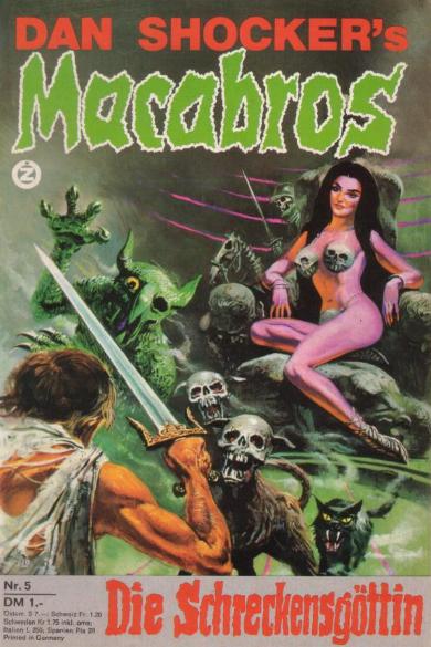 Macabros Nr. 5: Die Schreckensg&ouml;ttin