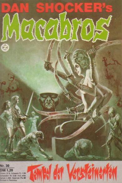 Macabros Nr. 30: Tempel der Versteinerten