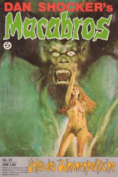 Macabros Nr. 37: Unter der D&auml;monenpeitsche