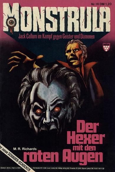 Monstrula Nr. 16: Der Hexer mit den roten Augen