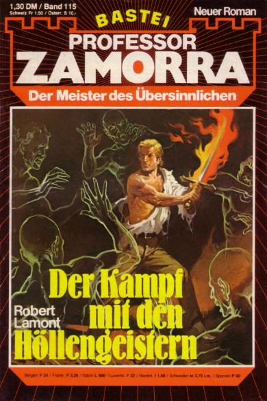 Professor Zamorra Nr. 115: Der Kampf mit den H&ouml;llengeistern