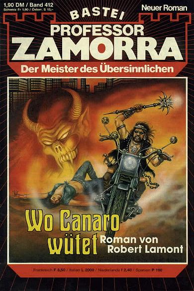 Professor Zamorra Nr. 412: Wo Canaro w&uuml;tet
