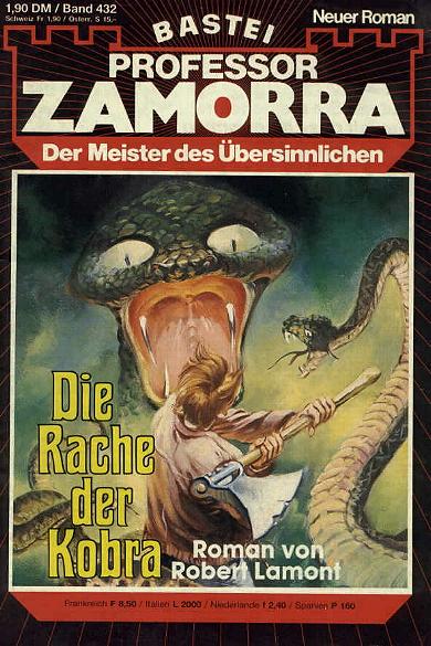 Professor Zamorra Nr. 432: Die Rache der Kobra