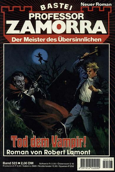 Professor Zamorra Nr. 523: Tod dem Vampir!