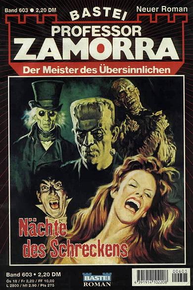 Professor Zamorra Sektion Nr. 603: N&auml;chte des Schreckens