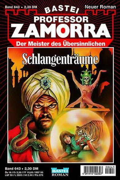 Professor Zamorra Nr. 643: Schlangentr&auml;ume