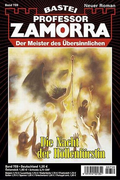 Professor Zamorra Nr. 759: Die Nacht der H&ouml;llenf&uuml;rstin