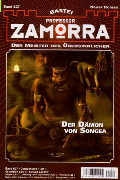 Professor Zamorra Nr. 827: Der D&auml;mon von Songea