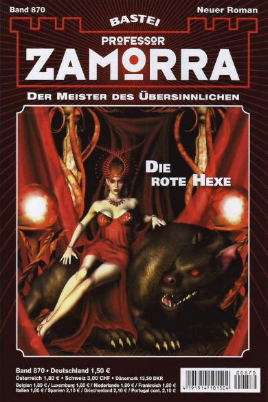 Professor Zamorra Nr. 870: Die rote Hexe