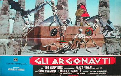 "Jason und die Argonauten" (griechische Kinowerbekarte)