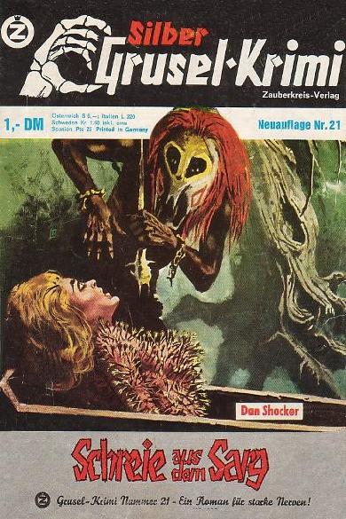 Silber-Grusel-Krimi Nr. 21 (NA): Schreie aus dem Sarg