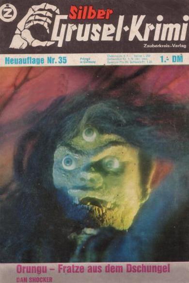 Silber-Grusel-Krimi Nr. 35 (NA): Orungu - Fratze aus dem Dschungel