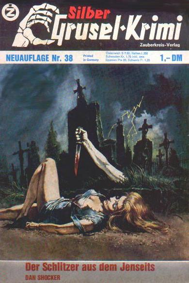 Silber-Grusel-Krimi Nr. 38 (NA): Der Schlitzer aus dem Jenseits