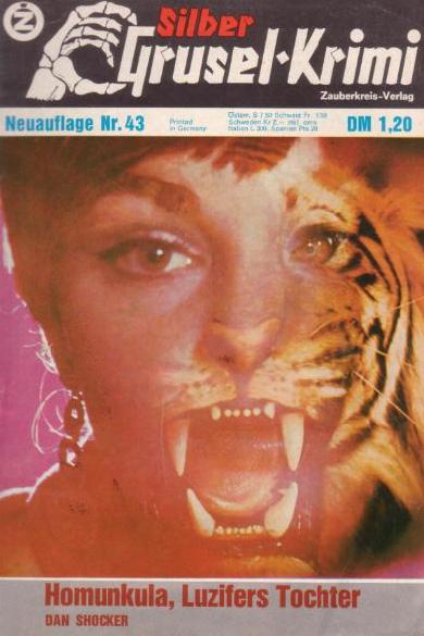 Silber-Grusel-Krimi Nr. 43 (NA): Homunkula, Luzifers Tochter