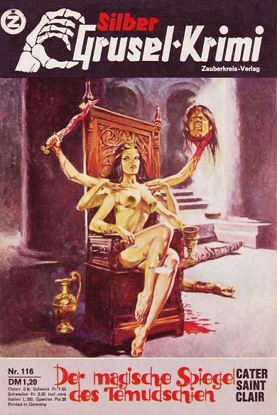 Silber-Grusel-Krimi Nr. 116: Der magische Spiegel des Temudschien