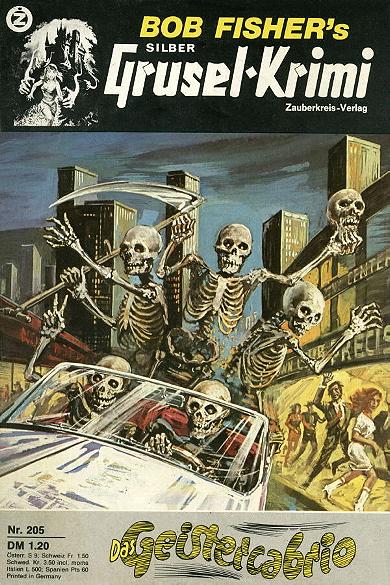 Silber-Grusel-Krimi Nr. 205: Das Geistercabrio