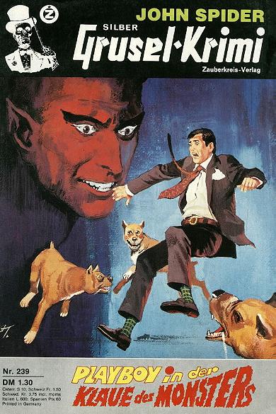 Silber-Grusel-Krimi Nr. 239: Playboy in der Klaue des Monsters