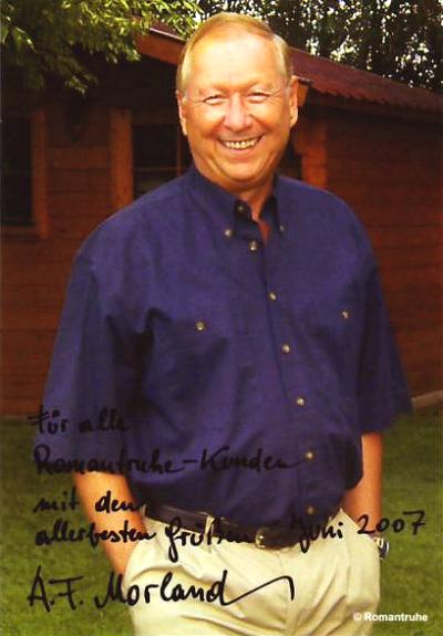 A.F. Morland Autogrammkarte