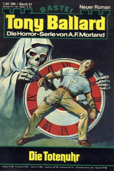 Tony Ballard Nr. 21: Die Totenuhr