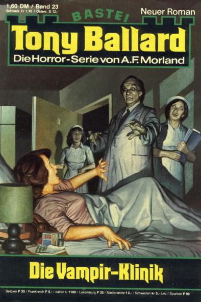 Tony Ballard Nr. 23: Die Vampir-Klinik