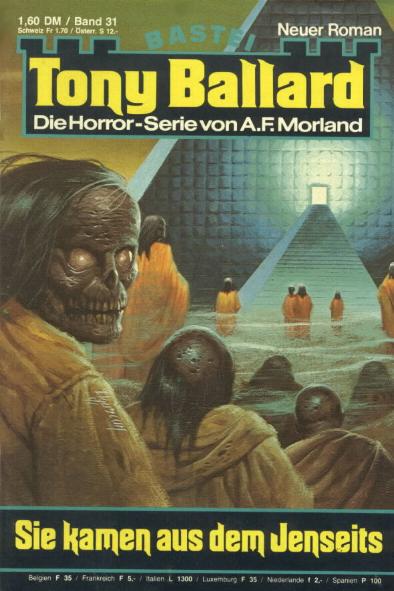 Tony Ballard Nr. 031: Sie kamen aus dem Jenseits