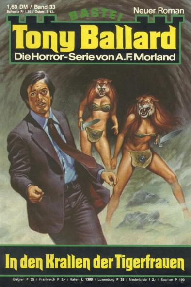 Tony Ballard Nr. 033: In den Krallen der Tigerfrauen